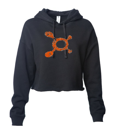 OTF Grunge Splat Cropped Sweatshirt OTF Sweatshirt Orangetheory Distressed Splat OTF Orangetheory Fitness Splat Camo Sweatshirt